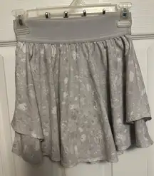 Lululemon Athletica Light Gray Skater Skirt