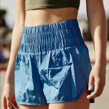 Free People Blue Athletic Shorts