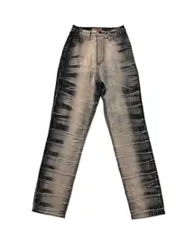 Aphrodite Jeans Women‎ Size 24 24x28 Skinny Straight Leg Stretch Blue 0215