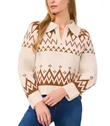 women’s collared sweater size S