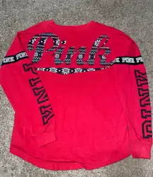 Victoria's Secret Limited Edition Christmas VS Pink Sweatshirt