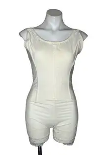 DAYANS LENCERIA Body Suit Corset Romper Hook Eye Closures Size 38 US 14