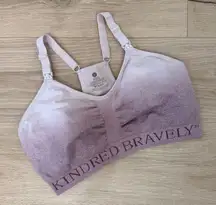 Kindred Bravely Pink Ombré Nursing & Pumping Bra