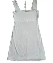 NWT Revolve Susana Monaco S Square Neck Minidress Sugar White - Sporty - Tennis