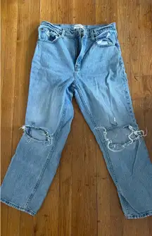 Abercrombie 90s Straight Ultra High-Rise