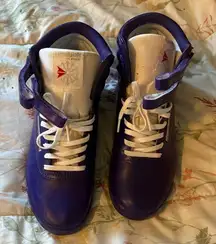 Reebok “Freestyle” Classic Purple and White High-Tops