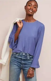 Cloth and Stone‎ for Anthropologie Bell-Sleeved Top