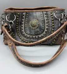 Montana‎ West Western Boho Studded Handbag Shoulder Purse Boho