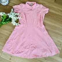 Vintage Pink Polo Dress