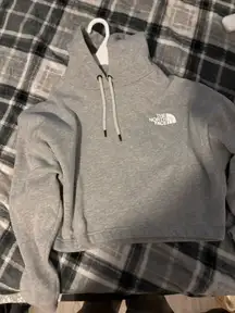 North Face cropped Hoodie