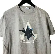 Urban Outfitters Assassins Creed T Shirt Video Game Graphic Tee Short Sleeve Cotton Solid Logo