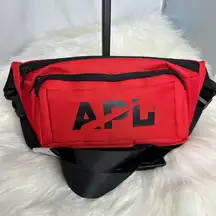 APL  Red Fanny Pack Crossbody Bag NEW