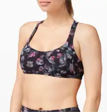 Lululemon Free to be Wild Activate Floral Multi Bra
