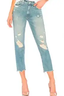 MOTHER The High Waisted Cardinal Sinner Ankle Chew in Saving‎ Grace size 25