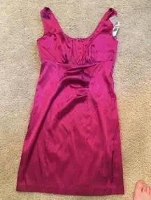 Pink mini two finger dress never worn