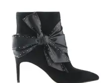 White House Black Market Bow Ankle Boots