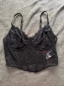 Lace Corset Top Shein Bustier