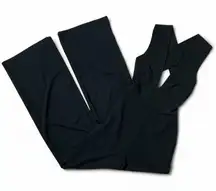 NWT‎ Lulus Black Crisscross Back Wide Leg Jumpsuit Women's Size XS