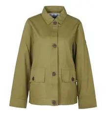 NWT! Barbour Zale Casual Ladies Jacket in Olive Tree - Size 4