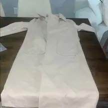 SHEIN Cream Long Coat