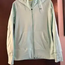 Nike Mint Green Full-Zip Hoodie