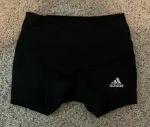 Black Adidas Spandex Shorts