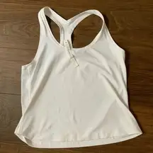 Lululemon - Cool Nulu Racerback Short Tank, Color: White, Sz 14