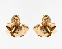 NWT‼️  SS24 GOLDEN PETAL EARRINGS 4736/236