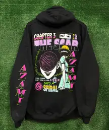 Junji Ito Uzimaki Chapter 3 The Scar Horror Hoodie Size Extra Large