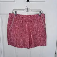 Cabi Size 4 Pink Polka Dot Shorts