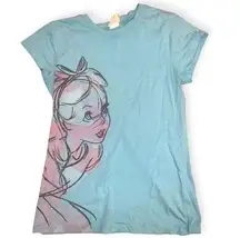 Disney Vintage y2k  Alice in wonderland baby tee