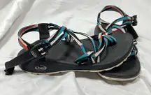 Chaco Women's Double Strap Toe Loop Sandals Multicolor, Size 10