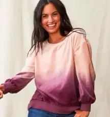 Matilda Jane velour ombre dip dye pullover sweatshirt