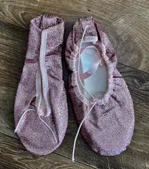 New pink sparkly ballet flats size 35