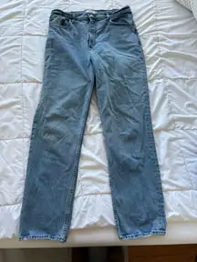 Abercrombie & Fitch Straight Leg Ultra High Rise Jeans 