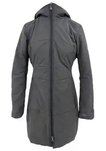 Arc’teryx Darrah Jacket Grey Long Length Transitional Season Fitted Coat XS