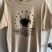 Boulder City Nevada Souvenir T Shirt Gildan Explore Unwind Graphic Tee