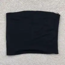 Windsor: Black Ribbed Bandeau