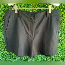 Women’s Golf Dri-Fit Shorts in Black Size 12