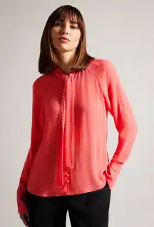 Ted Baker London nwt Coral Blouse size 3