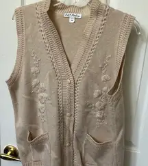 FINAL MARKDOWN T.C fashions vintage vest medium