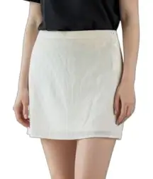 Chanel Silk thin Mini Skirt