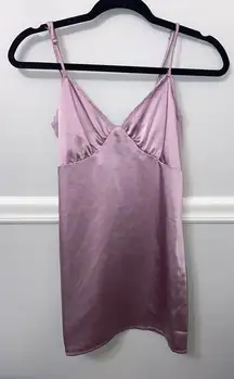 Silk Purple Dress 