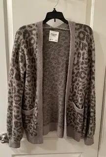 Leopard Cardigan