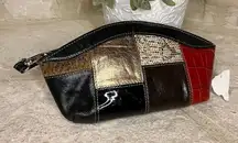 Westport Collection patchwork wristlet