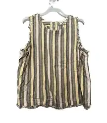 Thread‎ & Supply striped tank blouse size M