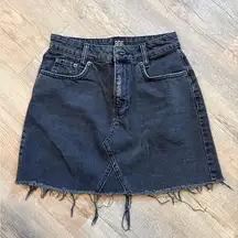 Women's Urban Outfitters Black Denim Skirt