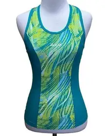 Zeet Criss Cross Halter Racerback Tank Top Small