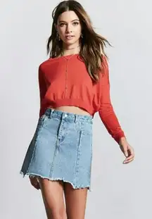 NWT Cropped Marled Sweater