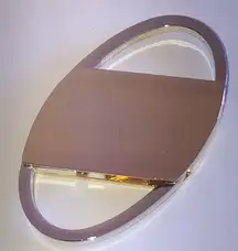 Elegant Silver Tone and Gold Tone Key Holder Keychain